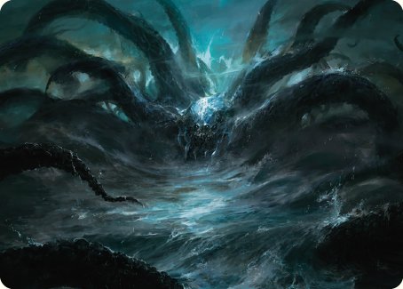 The Watcher in the Water Art Card [The Lord of the Rings: Tales of Middle-earth Art Series] | Shuffle n Cut Hobbies & Games