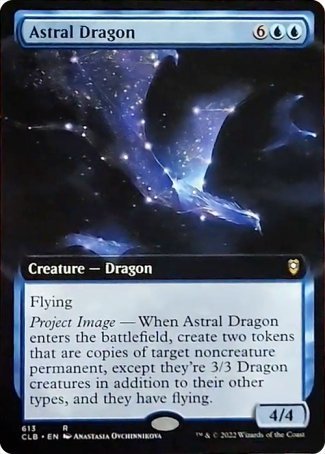 Astral Dragon (Extended Art) [Commander Legends: Battle for Baldur's Gate] | Shuffle n Cut Hobbies & Games