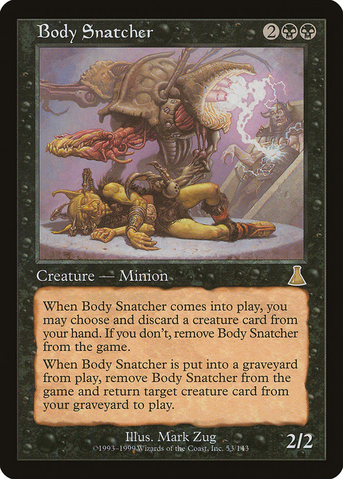 Body Snatcher [Urza's Destiny] | Shuffle n Cut Hobbies & Games