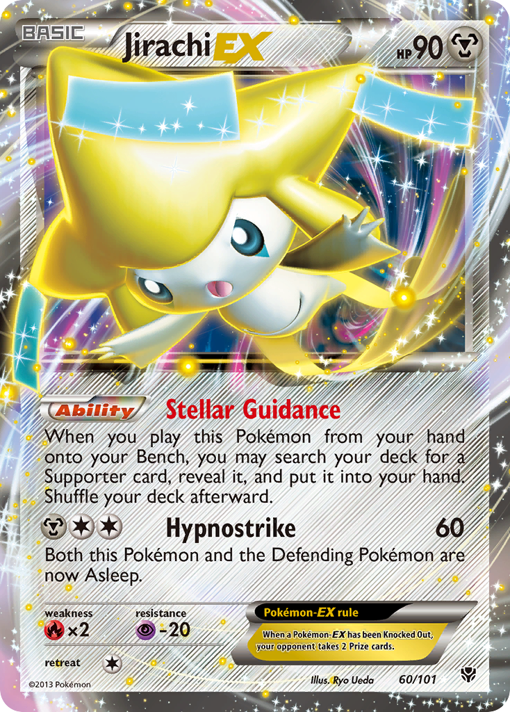 Jirachi EX (60/101) [Black & White: Plasma Blast] | Shuffle n Cut Hobbies & Games