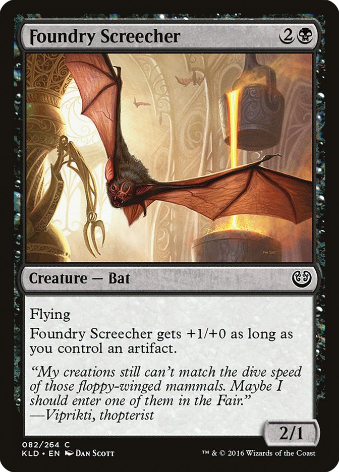 Foundry Screecher [Kaladesh] | Shuffle n Cut Hobbies & Games