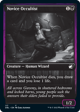 Novice Occultist [Innistrad: Double Feature] | Shuffle n Cut Hobbies & Games