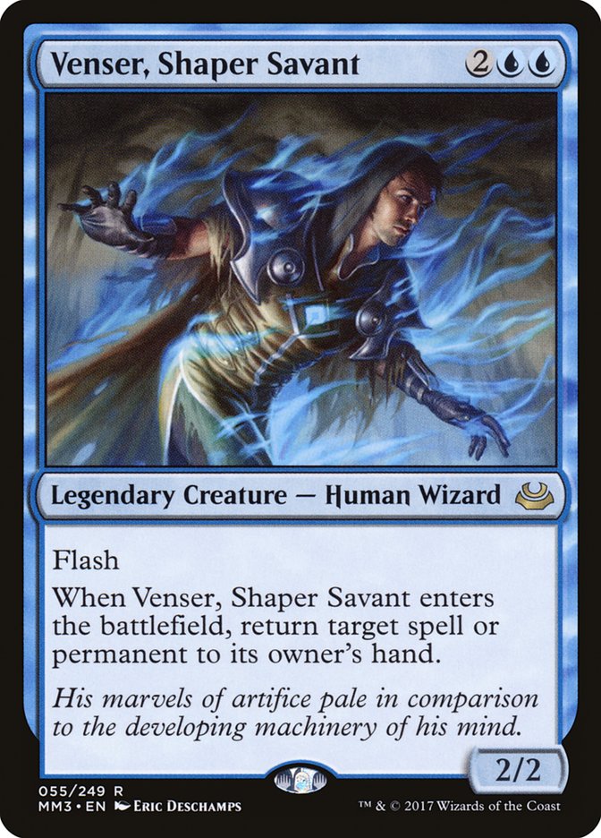 Venser, Shaper Savant [Modern Masters 2017] | Shuffle n Cut Hobbies & Games