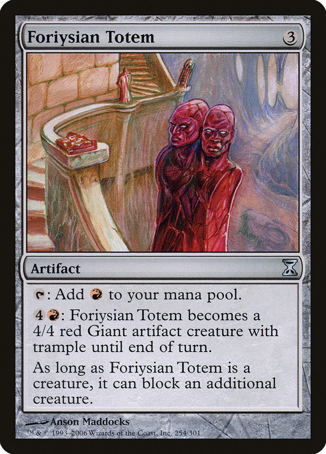 Foriysian Totem [Time Spiral] | Shuffle n Cut Hobbies & Games