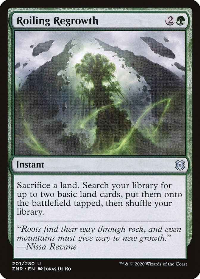 Roiling Regrowth [Zendikar Rising] | Shuffle n Cut Hobbies & Games