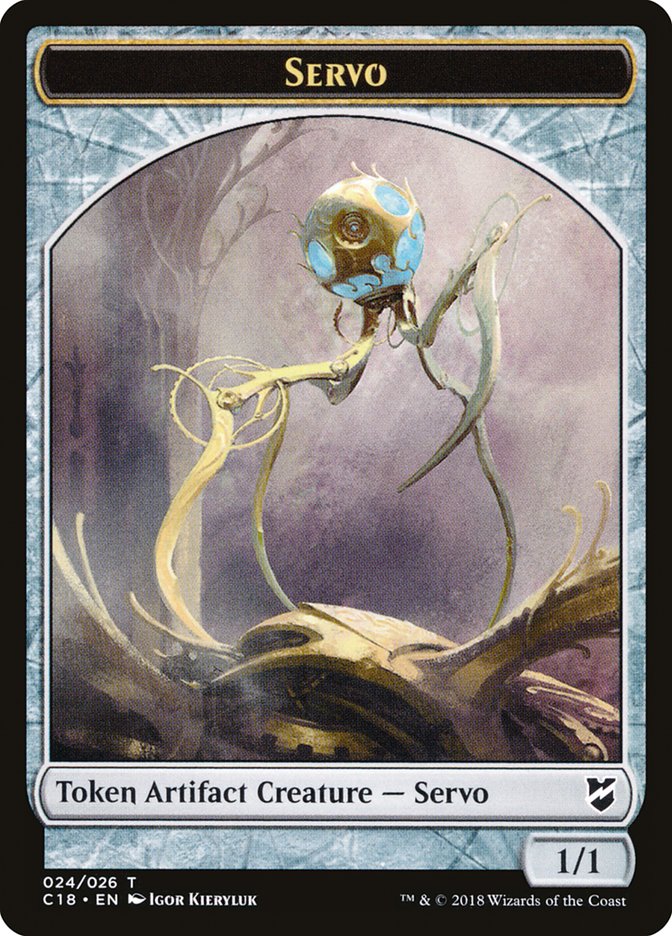 Servo Token [Commander 2018 Tokens] | Shuffle n Cut Hobbies & Games