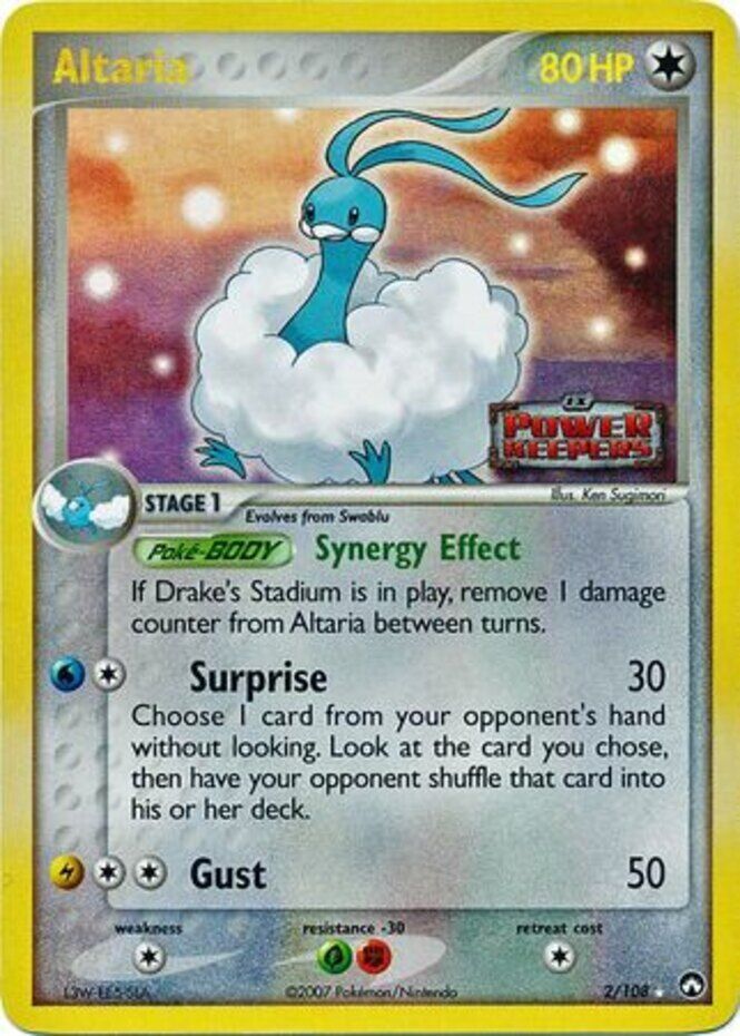 Altaria (2/108) (Stamped) [EX: Power Keepers] | Shuffle n Cut Hobbies & Games