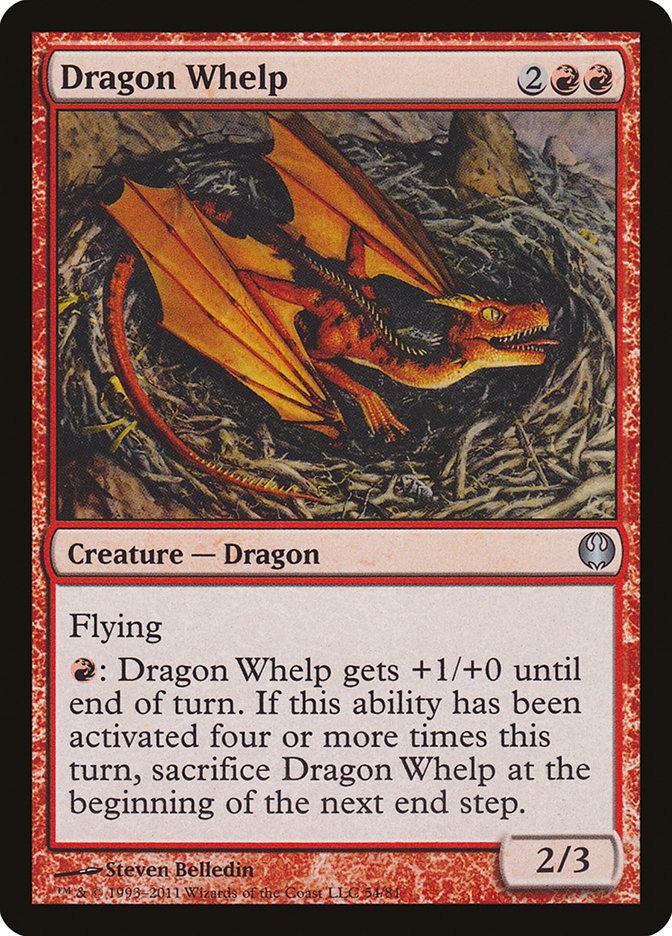 Dragon Whelp [Duel Decks: Knights vs. Dragons] | Shuffle n Cut Hobbies & Games