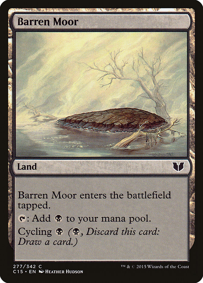 Barren Moor [Commander 2015] | Shuffle n Cut Hobbies & Games