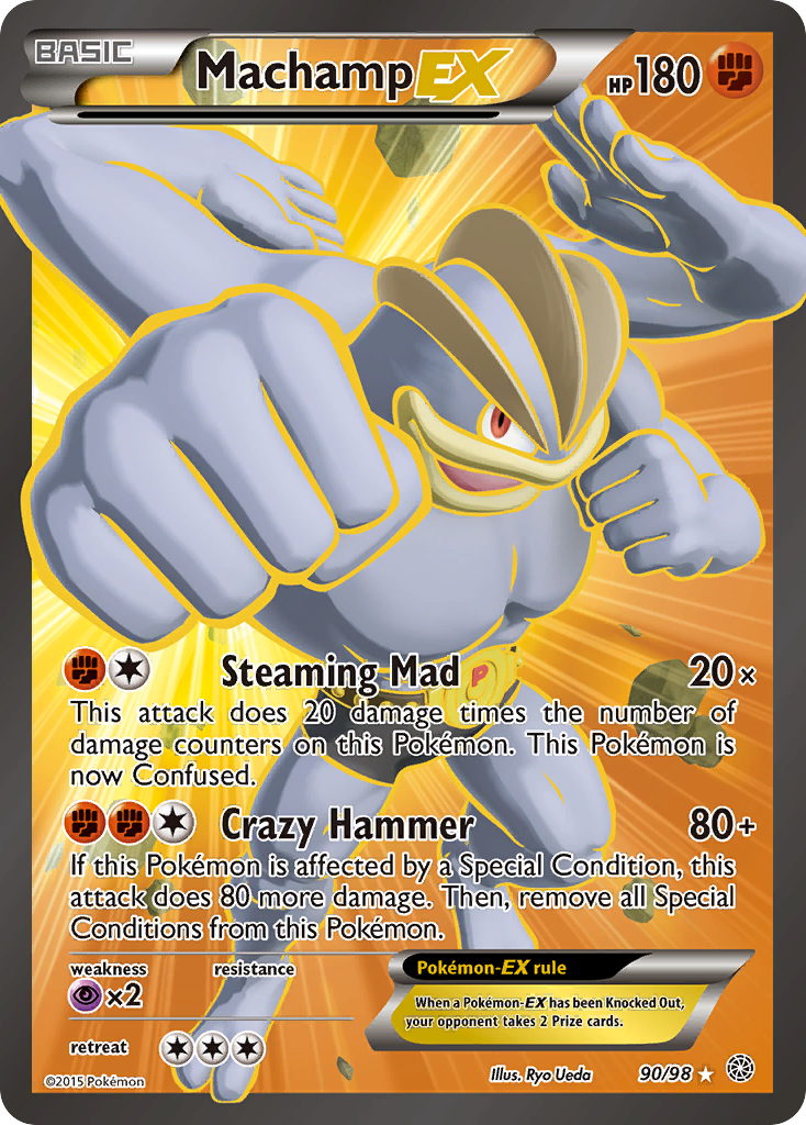 Machamp EX (90/98) [XY: Ancient Origins] | Shuffle n Cut Hobbies & Games