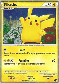 Pikachu (PW2) (Italian) [Pikachu World Collection Promos] | Shuffle n Cut Hobbies & Games