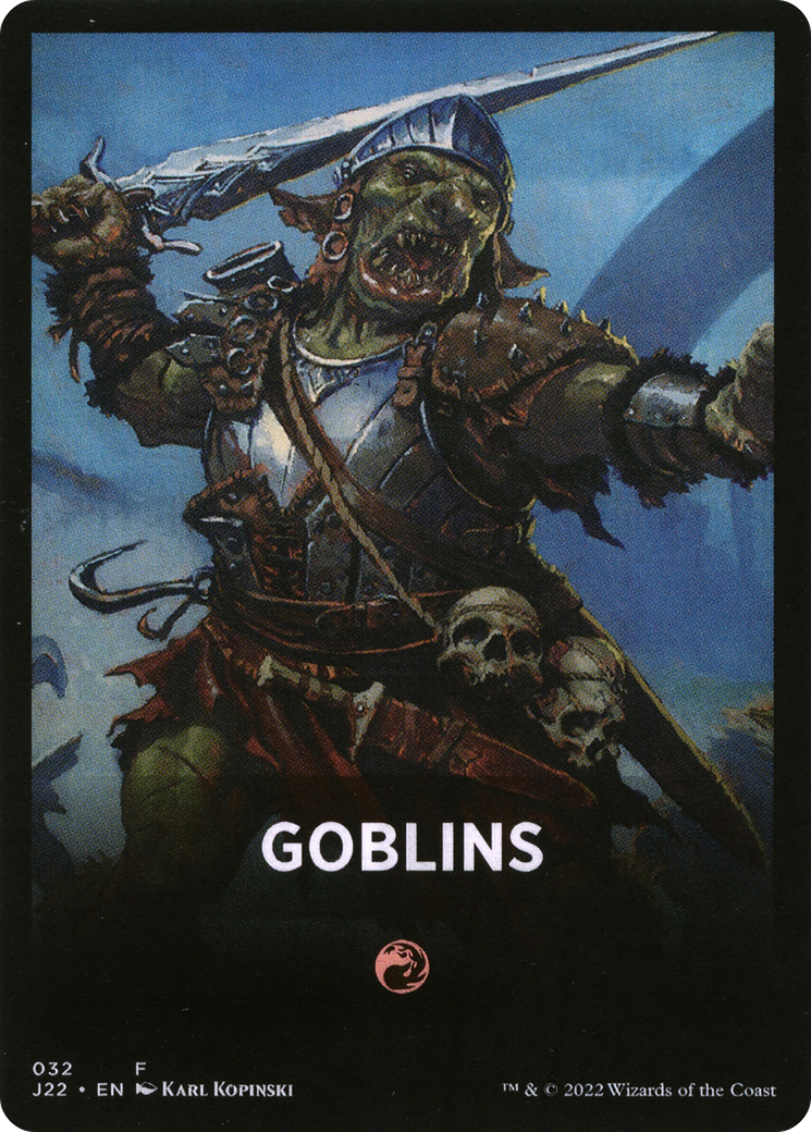 Goblins Theme Card [Jumpstart 2022 Front Cards] | Shuffle n Cut Hobbies & Games