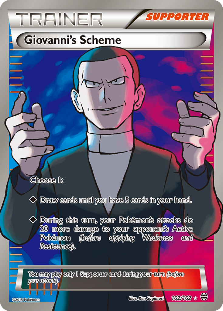 Giovanni's Scheme (162/162) [XY: BREAKthrough] | Shuffle n Cut Hobbies & Games