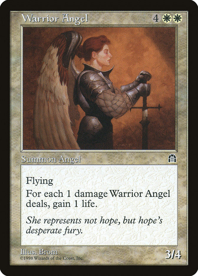 Warrior Angel [Stronghold] | Shuffle n Cut Hobbies & Games