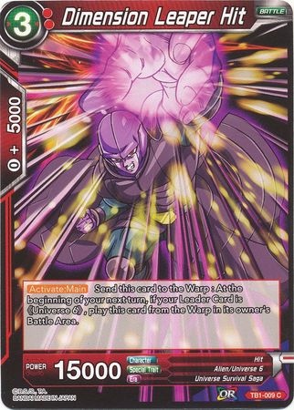 Dimension Leaper Hit [TB1-009] | Shuffle n Cut Hobbies & Games