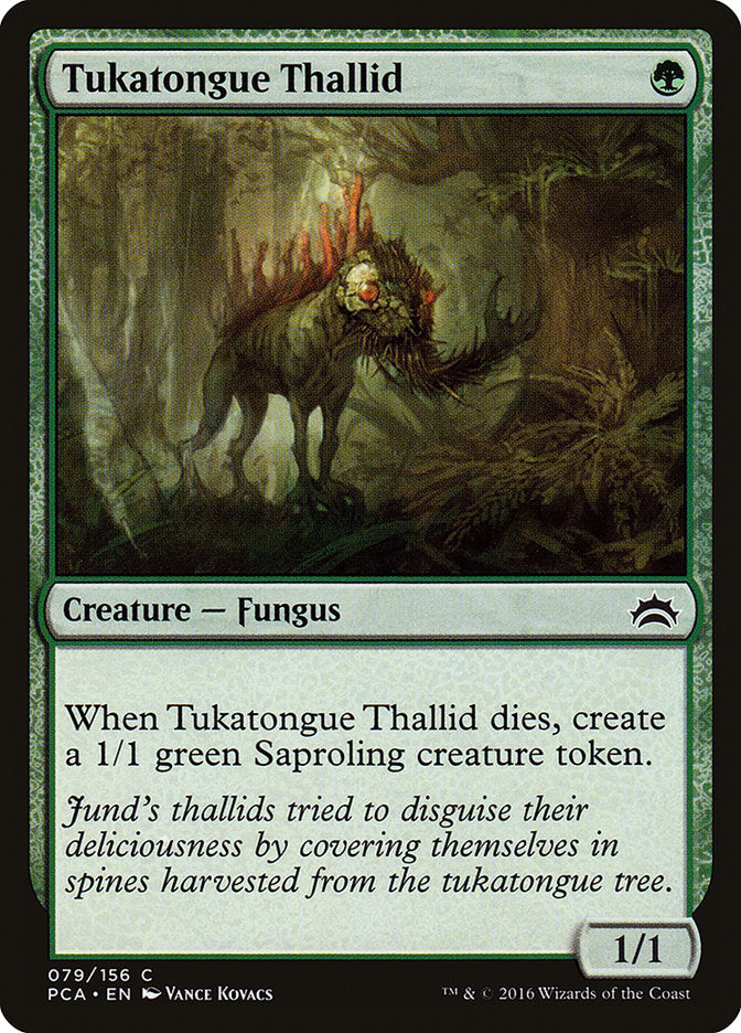 Tukatongue Thallid [Planechase Anthology] | Shuffle n Cut Hobbies & Games