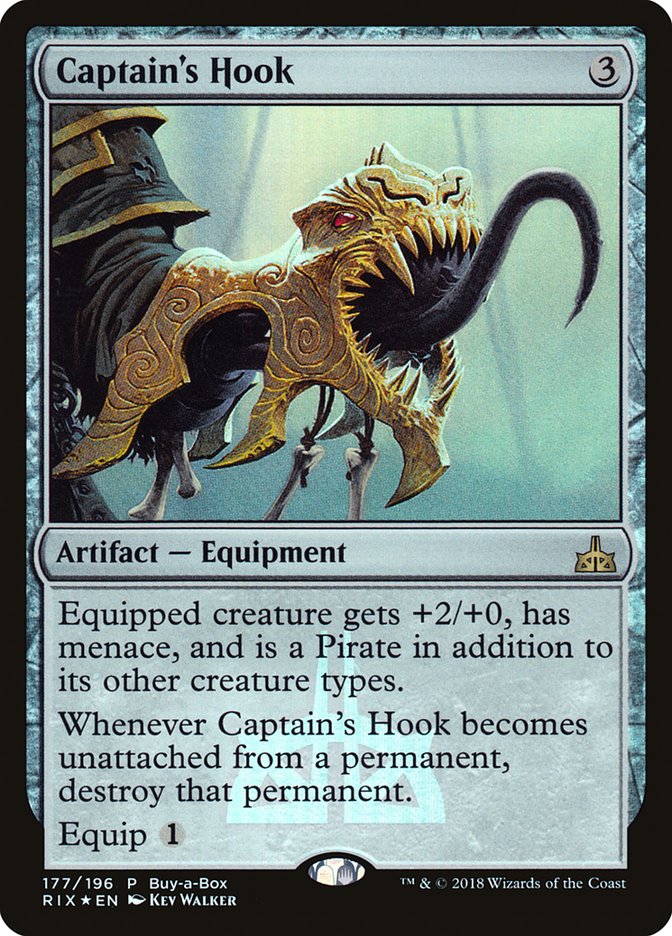 Captain's Hook (Buy-A-Box) [Rivals of Ixalan Promos] | Shuffle n Cut Hobbies & Games