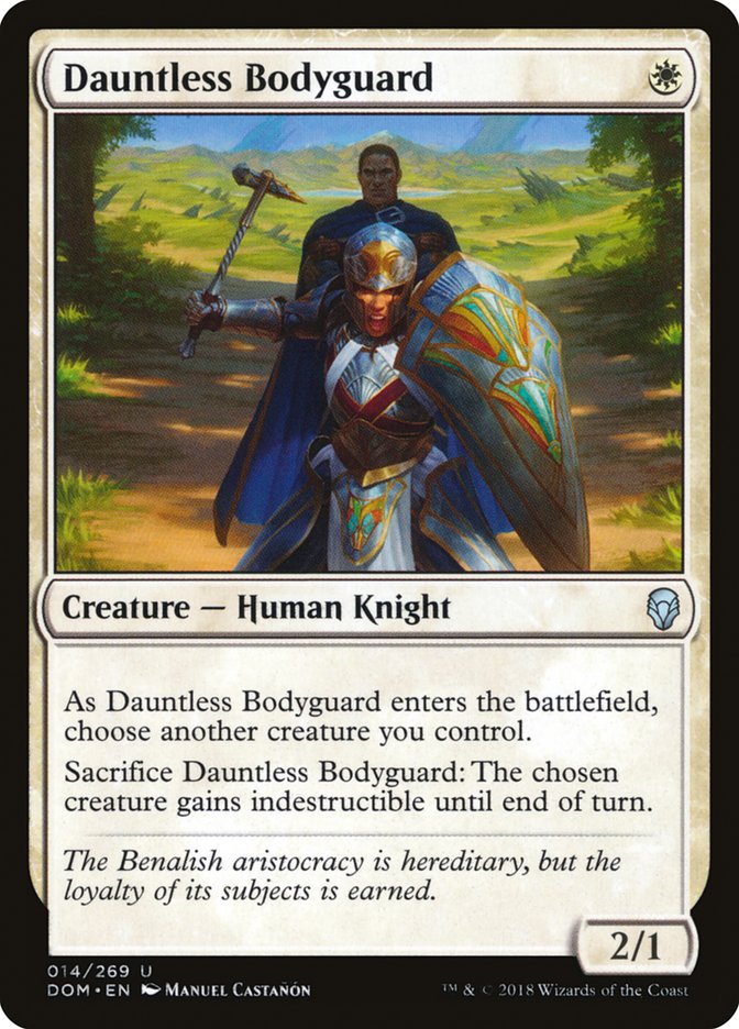 Dauntless Bodyguard [Dominaria] | Shuffle n Cut Hobbies & Games