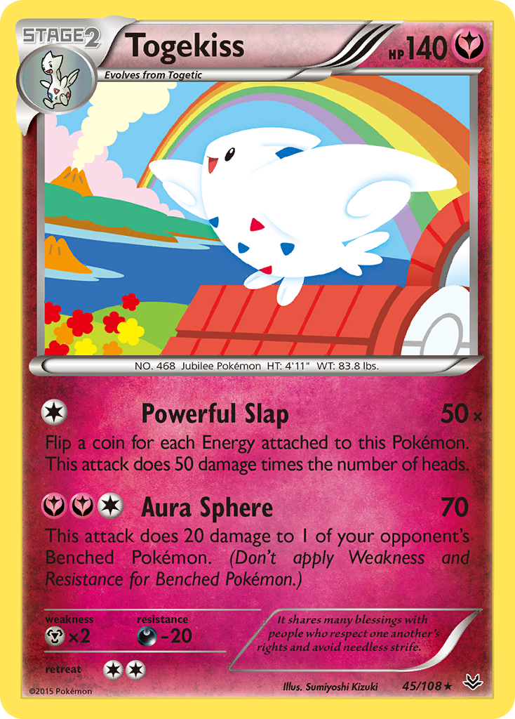 Togekiss (45/108) [XY: Roaring Skies] | Shuffle n Cut Hobbies & Games