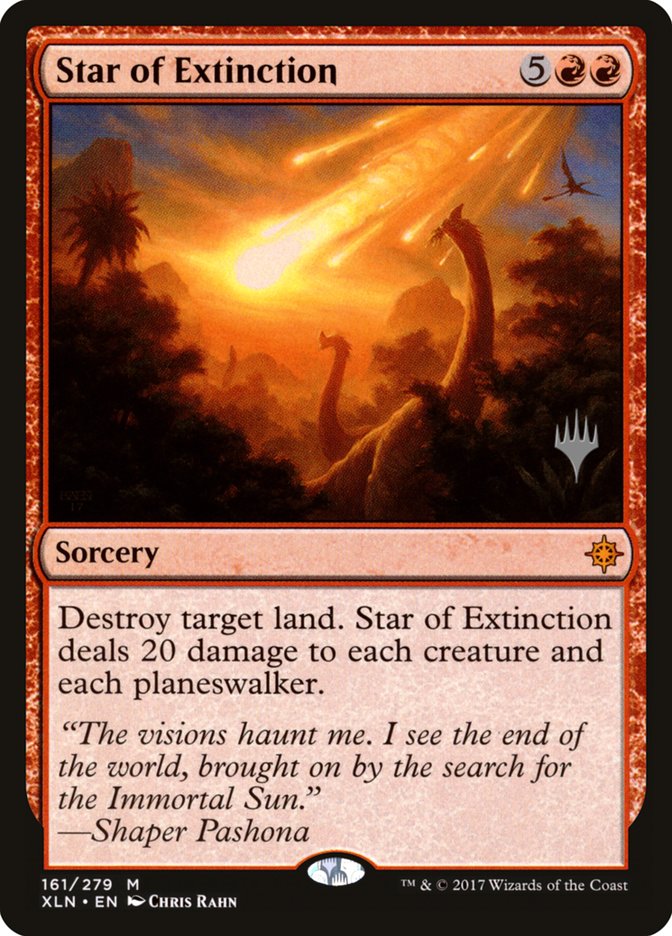 Star of Extinction (Promo Pack) [Ixalan Promos] | Shuffle n Cut Hobbies & Games