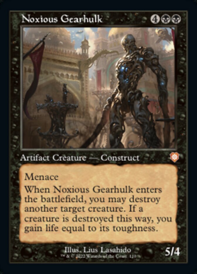 Noxious Gearhulk (Retro) [The Brothers' War Commander] | Shuffle n Cut Hobbies & Games