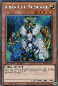 Airknight Parshath (Secret) [SBCB-EN132] Secret Rare | Shuffle n Cut Hobbies & Games