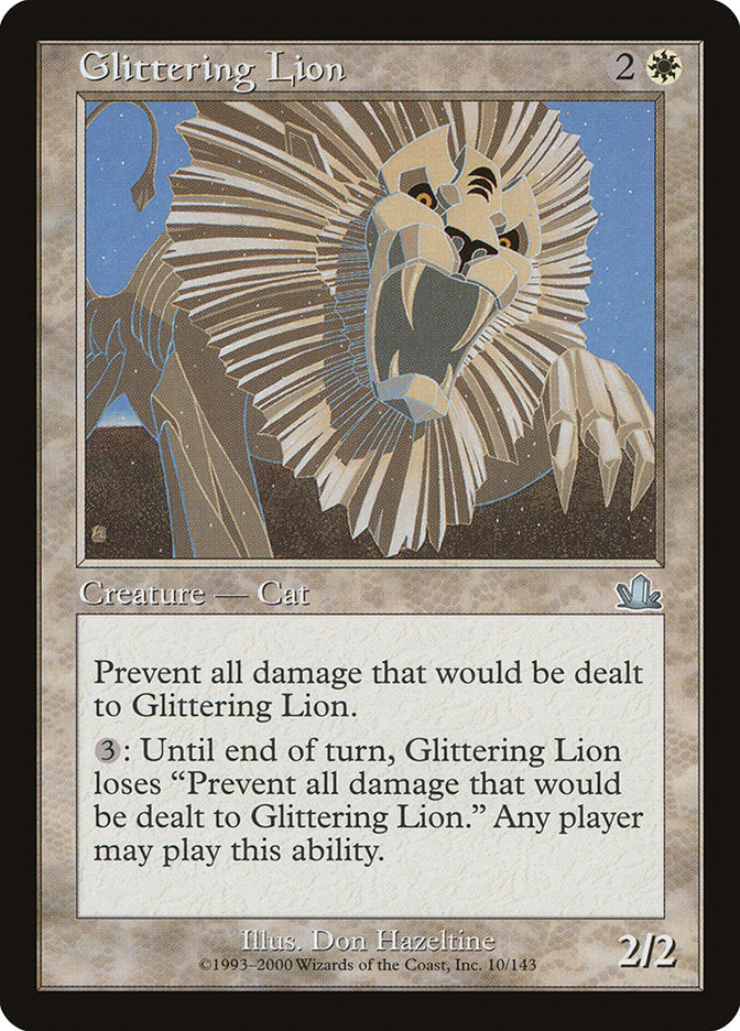 Glittering Lion [Prophecy] | Shuffle n Cut Hobbies & Games