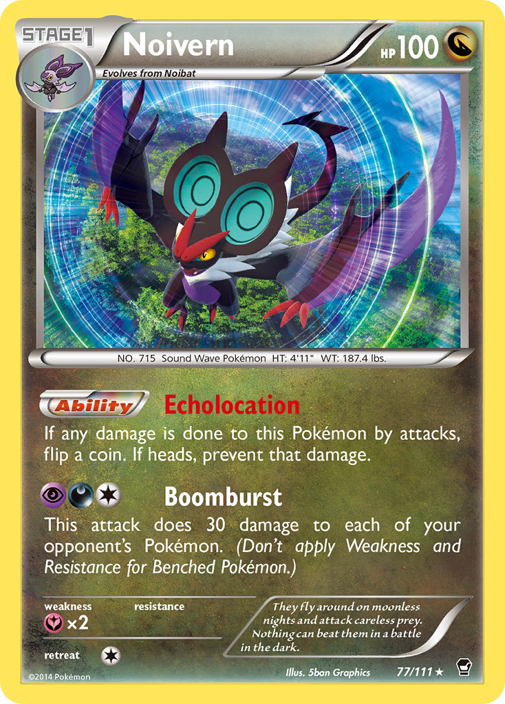 Noivern (77/111) [XY: Furious Fists] | Shuffle n Cut Hobbies & Games