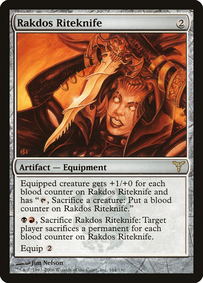 Rakdos Riteknife [Dissension] | Shuffle n Cut Hobbies & Games