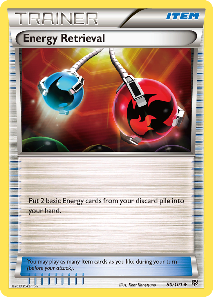 Energy Retrieval (80/101) [Black & White: Plasma Blast] | Shuffle n Cut Hobbies & Games