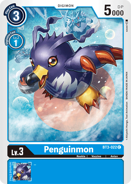 Penguinmon [BT3-022] [Release Special Booster Ver.1.5] | Shuffle n Cut Hobbies & Games