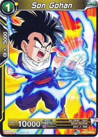 Son Gohan (Yellow) [BT11-096] | Shuffle n Cut Hobbies & Games