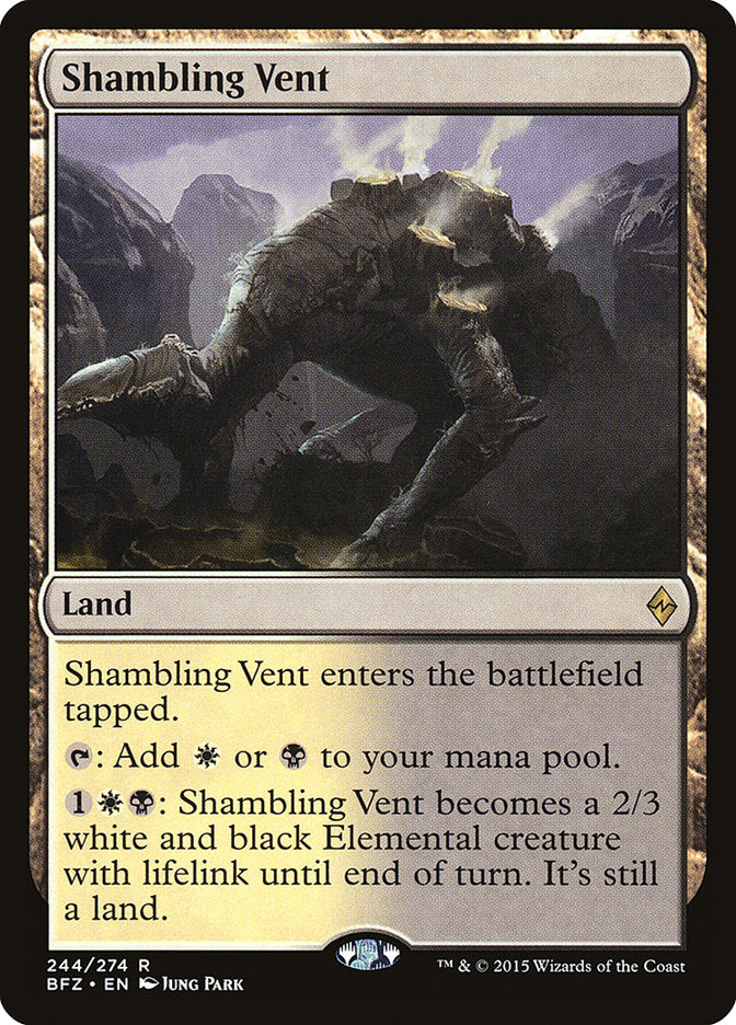 Shambling Vent [Battle for Zendikar] | Shuffle n Cut Hobbies & Games