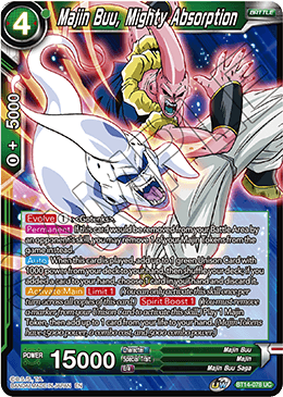 Majin Buu, Mighty Absorption (BT14-078) [Cross Spirits] | Shuffle n Cut Hobbies & Games