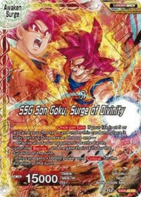 Super Saiyan Son Goku // SSG Son Goku, Surge of Divinity [EX09-03] | Shuffle n Cut Hobbies & Games