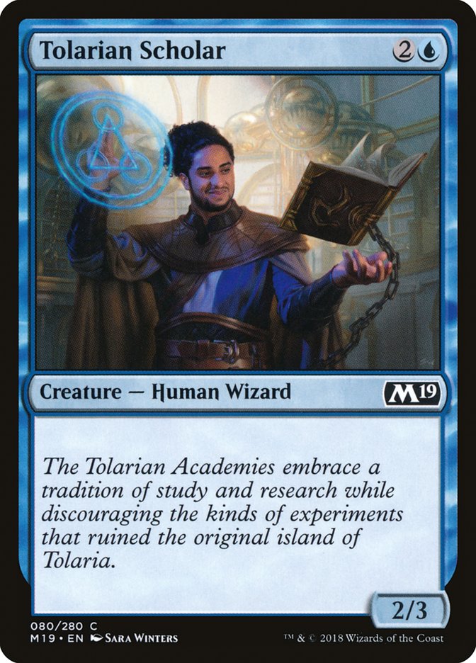 Tolarian Scholar [Core Set 2019] | Shuffle n Cut Hobbies & Games