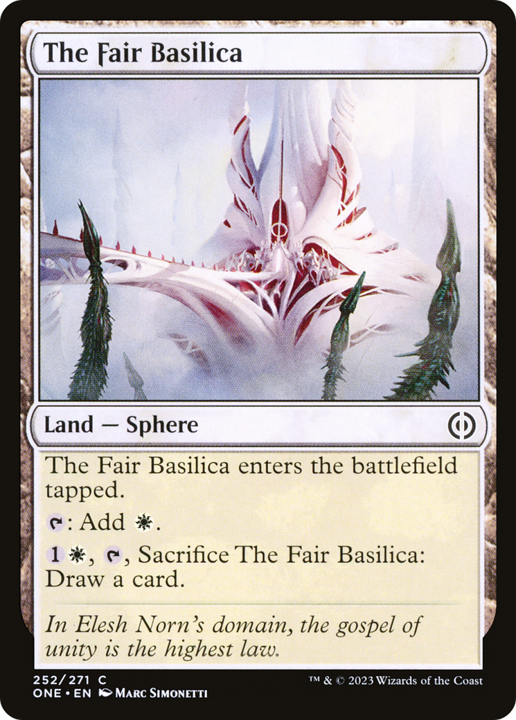 The Fair Basilica [Phyrexia: All Will Be One] | Shuffle n Cut Hobbies & Games