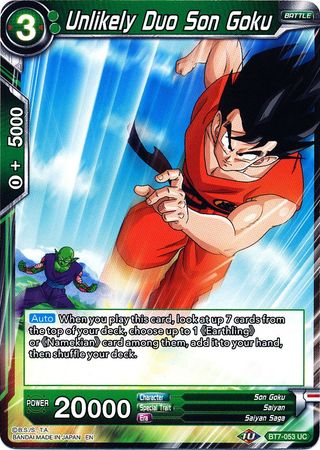 Unlikely Duo Son Goku [BT7-053] | Shuffle n Cut Hobbies & Games