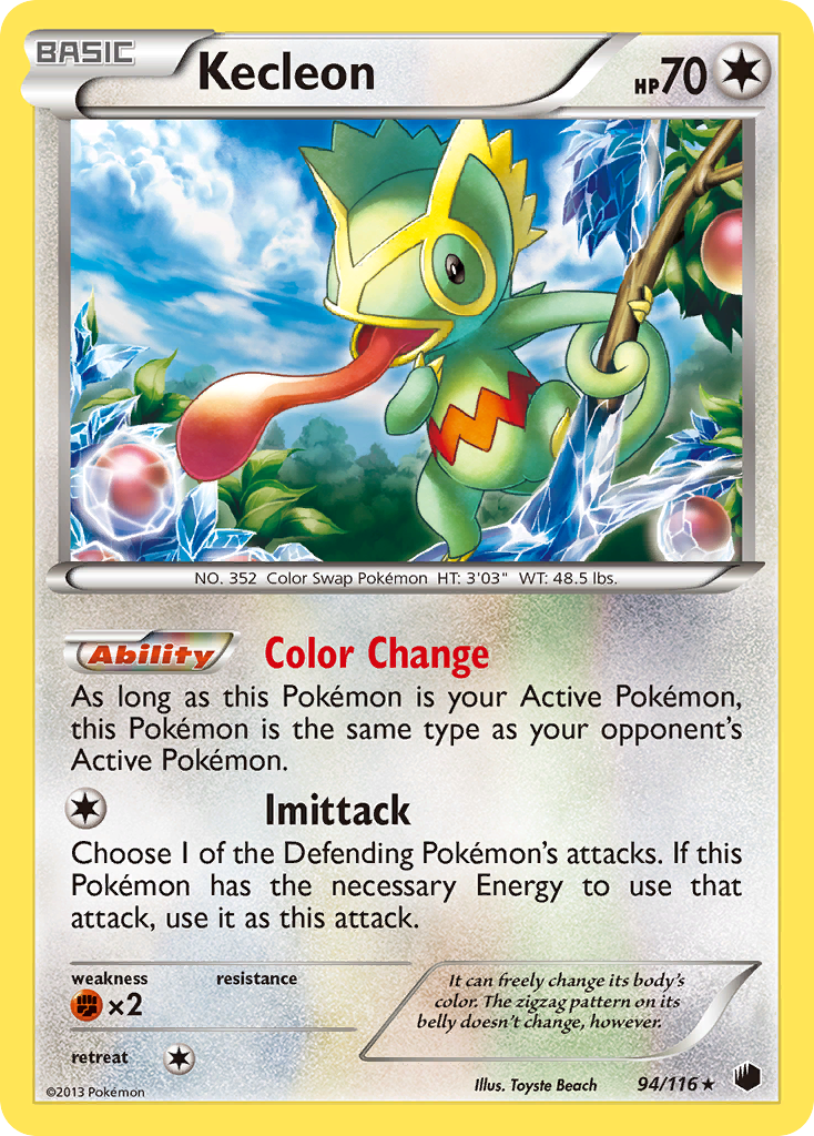 Kecleon (94/116) [Black & White: Plasma Freeze] | Shuffle n Cut Hobbies & Games