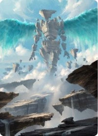 Celestial Colonnade Art Card [Zendikar Rising Art Series] | Shuffle n Cut Hobbies & Games