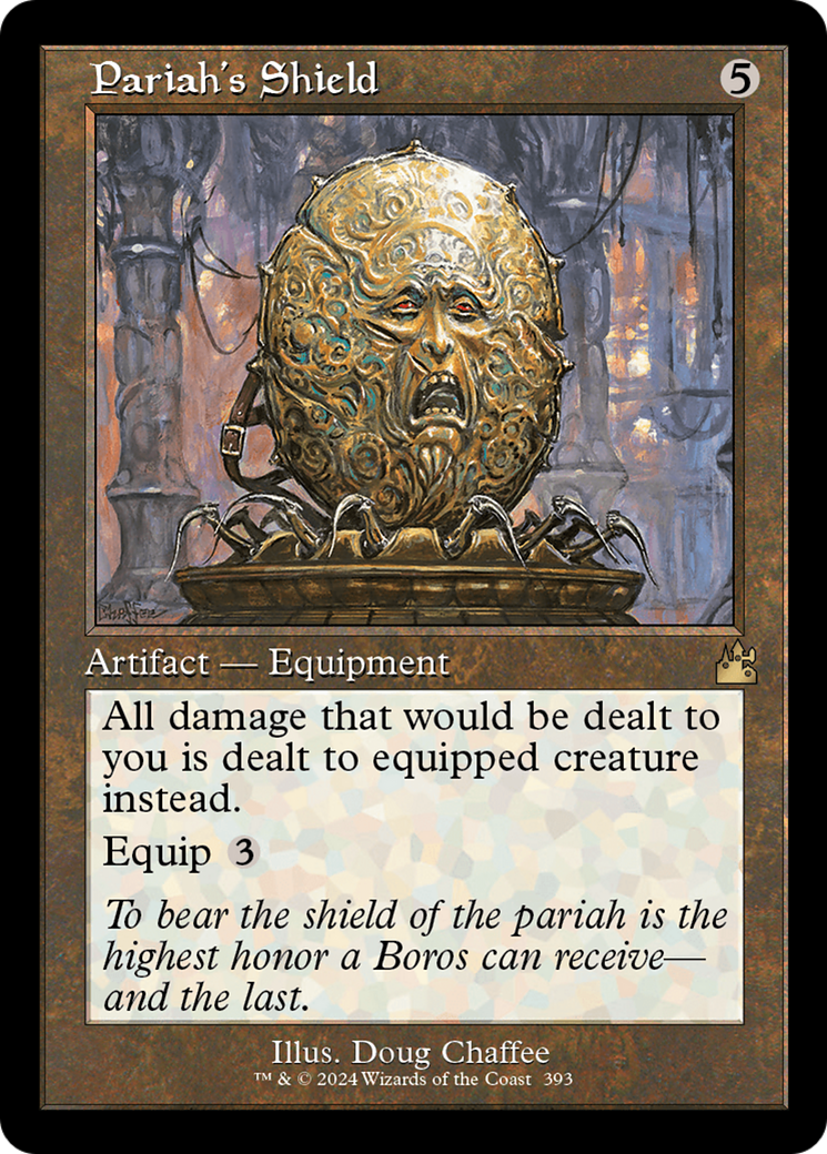 Pariah's Shield (Retro Frame) [Ravnica Remastered] | Shuffle n Cut Hobbies & Games