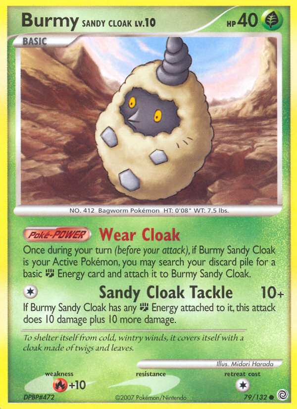 Burmy Sandy Cloak (79/132) [Diamond & Pearl: Secret Wonders] | Shuffle n Cut Hobbies & Games