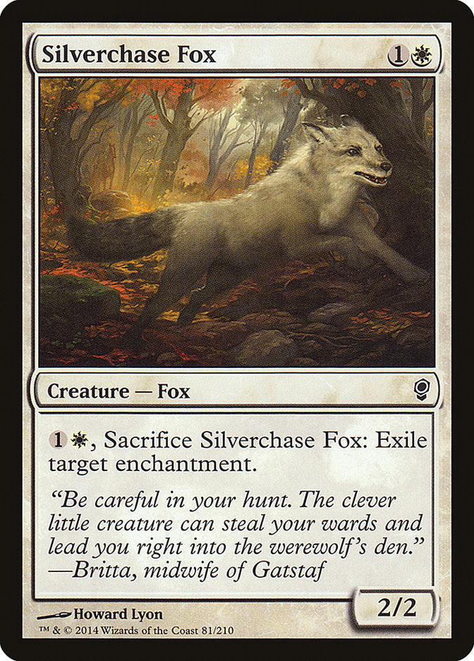 Silverchase Fox [Conspiracy] | Shuffle n Cut Hobbies & Games