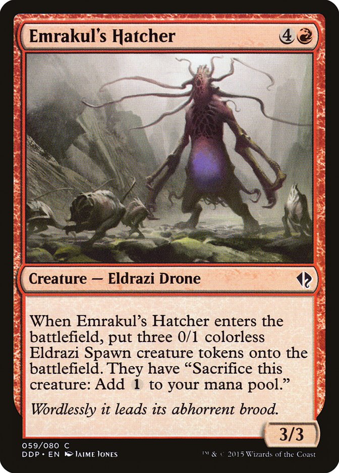 Emrakul's Hatcher [Duel Decks: Zendikar vs. Eldrazi] | Shuffle n Cut Hobbies & Games