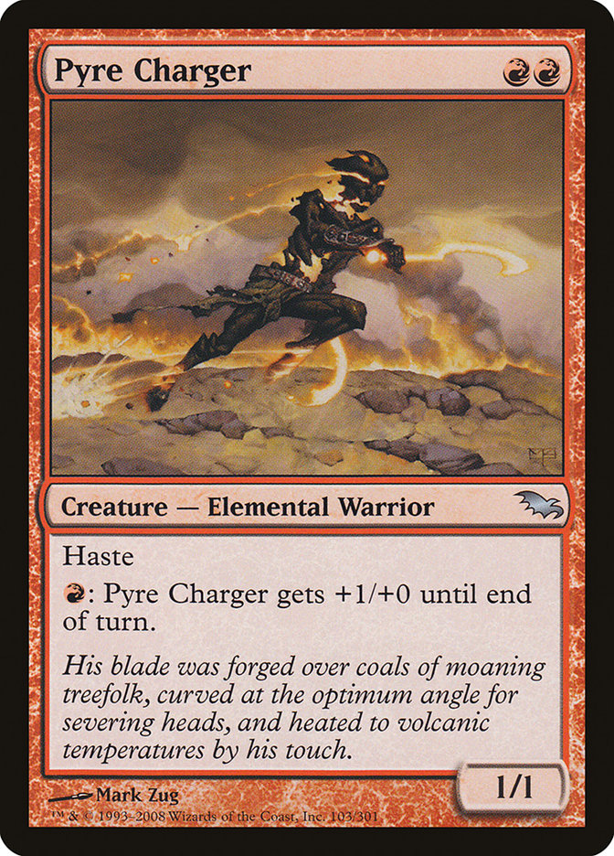 Pyre Charger [Shadowmoor] | Shuffle n Cut Hobbies & Games