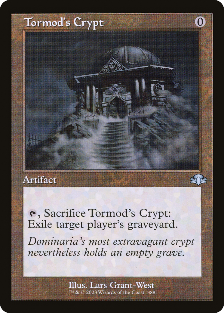 Tormod's Crypt (Retro) [Dominaria Remastered] | Shuffle n Cut Hobbies & Games