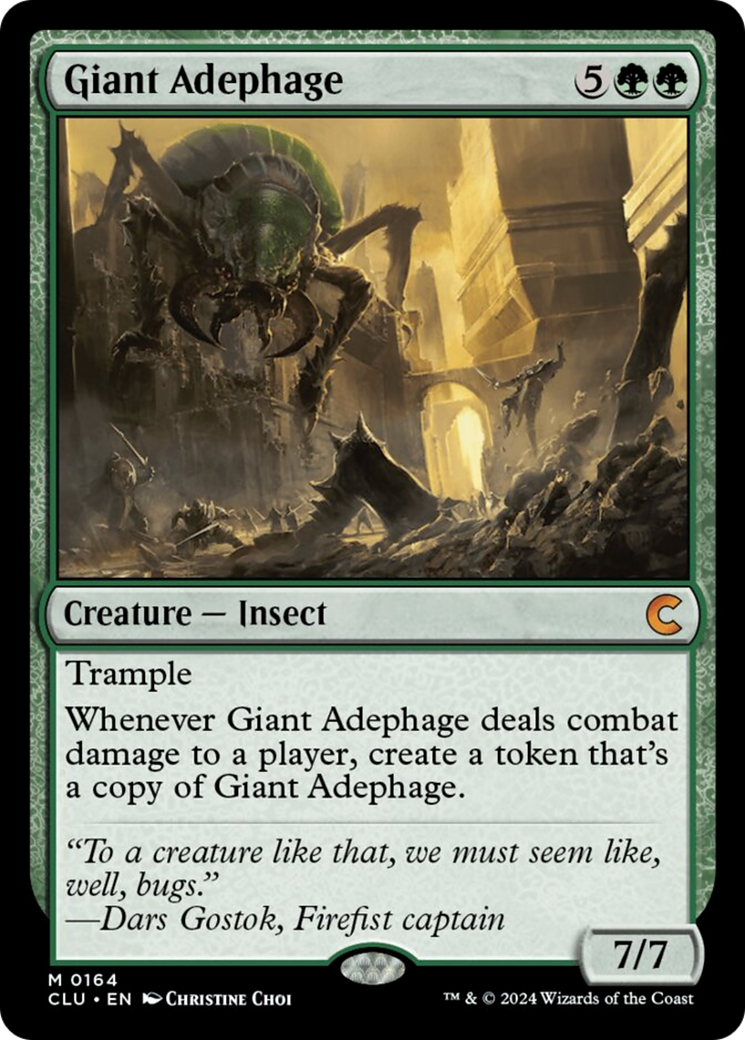 Giant Adephage [Ravnica: Clue Edition] | Shuffle n Cut Hobbies & Games