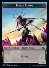 Faerie Rogue // Angel Double-Sided Token [Double Masters 2022 Tokens] | Shuffle n Cut Hobbies & Games