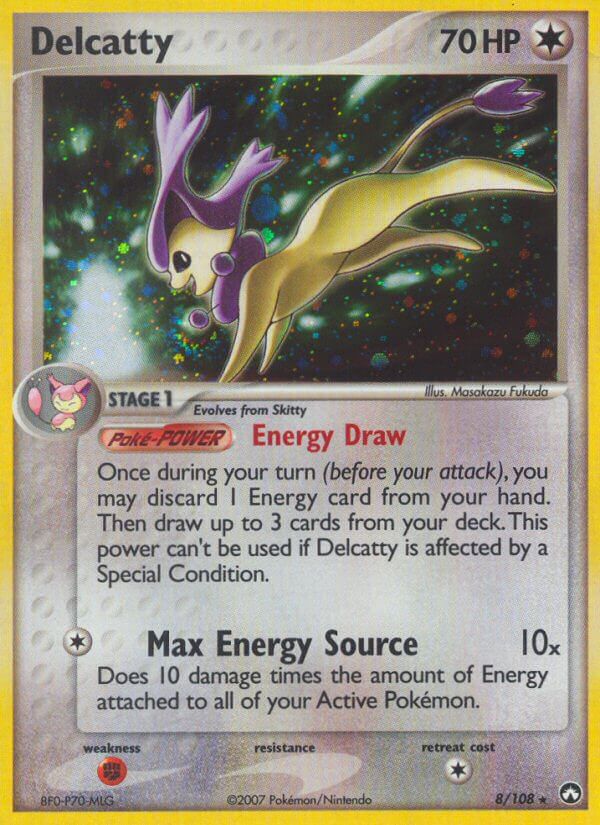 Delcatty (8/108) (Theme Deck Exclusive) [EX: Power Keepers] | Shuffle n Cut Hobbies & Games