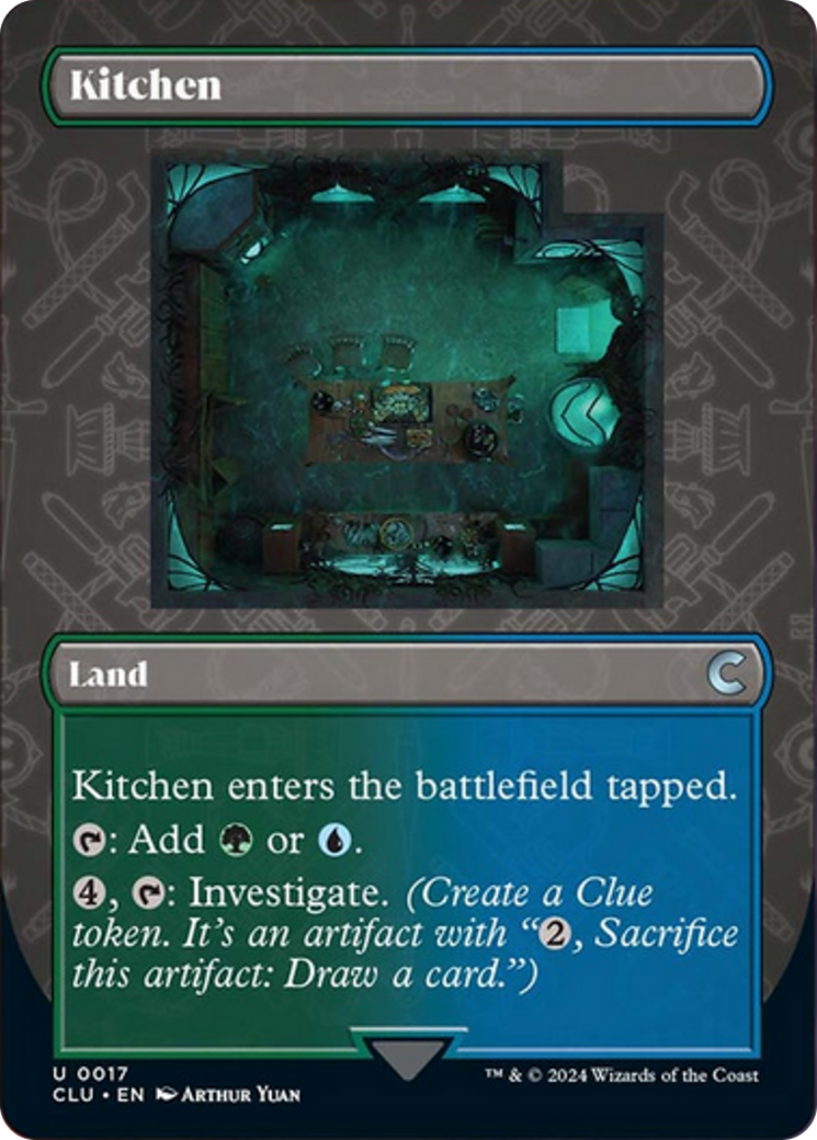 Kitchen (Borderless) [Ravnica: Clue Edition] | Shuffle n Cut Hobbies & Games